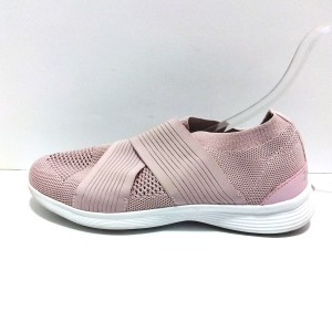 レペット repetto シューズ レディース 美品 - ピンク メッシュ 化学繊維×レザー【中古】20240518