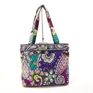 ベラブラッドリー Vera Bradley ショルダーバッグ レディース 美品 - パープル×ピンク×マルチ コットン【中古】20240514