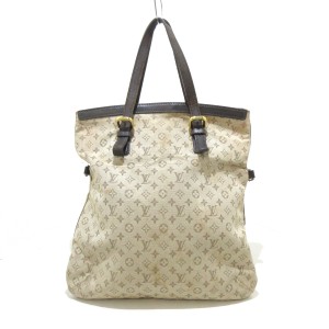 ルイヴィトン LOUIS VUITTON ハンドバッグ モノグラムミニ レディース フランソワーズ M92209 カーキ コットン・レザー【中古】20240520