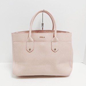 フルラ FURLA トートバッグ レディース - ライトピンク レザー【中古】20240531