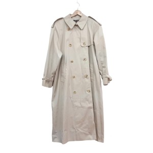 アクアスキュータム Aquascutum トレンチコート サイズM.45 レディース - ベージュ 長袖/秋/冬【中古】20240511