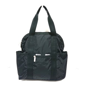 レスポートサック LESPORTSAC リュックサック レディース - 黒 2way レスポナイロン【中古】20240522