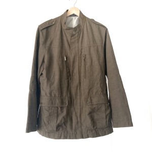 ランバンオンブルー LANVIN en Bleu ブルゾン サイズ48 XL メンズ - ブラウン 長袖/ジップアップ/春/秋【中古】20240512