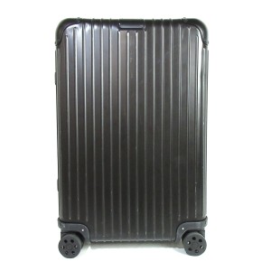 リモワ RIMOWA キャリーバッグ レディース オリジナル チェックイン M 925.63.01.4 黒 アルミニウム【中古】20240507