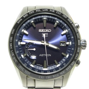 セイコー SEIKO 腕時計 ASTRON(アストロン) 8X22-0AG0-2 メンズ 電波/チタン/セラミック ダークネイビー【中古】20240515