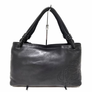 ロエベ LOEWE ハンドバッグ レディース - 黒 ナッパレザー【中古】20240601