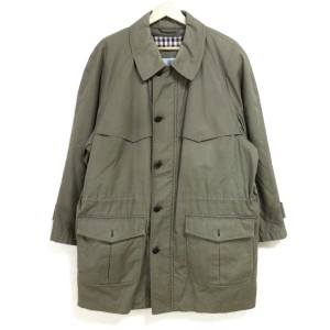 アクアスキュータム Aquascutum コート サイズM メンズ - カーキ 長袖/秋/冬【中古】20240521