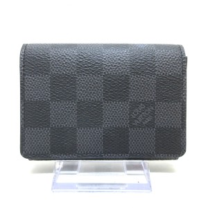 ルイヴィトン LOUIS VUITTON 名刺入れ ダミエグラフィット レディース 美品 アンヴェロップカルトドゥヴィジット N63338【中古】20240526