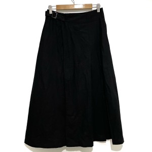ワイズ Y's ロングスカート サイズ1 S レディース - 黒 マキシ丈【中古】20240522