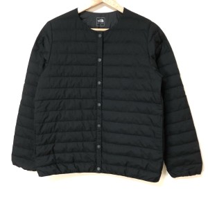 ノースフェイス THE NORTH FACE ダウンジャケット サイズL レディース - 黒 長袖/冬【中古】20240607