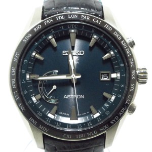 セイコー SEIKO 腕時計 ASTRON(アストロン) 8X22-0AG0-2 メンズ 電波 ブルーグリーン【中古】20240520