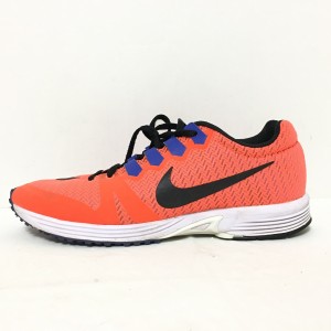 ナイキ NIKE スニーカー 26.5 メンズ エアズームスピードライバル5 831706-800 オレンジ インソール取外し可 化学繊維【中古】20240529