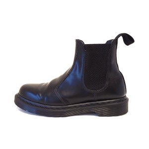 ドクターマーチン Dr.Martens ショートブーツ 42 EU メンズ 美品 - 黒 サイドゴア レザー【中古】20240605