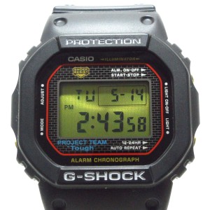 カシオ CASIO 腕時計 美品 G-SHOCK DW-5040PG メンズ G-SHOCK 40th Anniversary RECRYSTALLIZED 黒×カーキ【中古】20240519