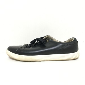 コールハーン COLE HAAN スニーカー 6B レディース - 黒 レザー【中古】20240610