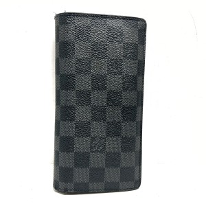 ルイヴィトン LOUIS VUITTON 長財布 ダミエグラフィット レディース ポルトフォイユブラザ N62665 ダミエグラフィット【中古】20240527