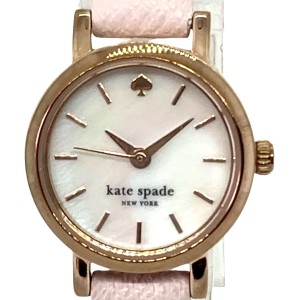 ケイト Kate spade 腕時計 美品 - 0769 レディース 白【中古】20240521