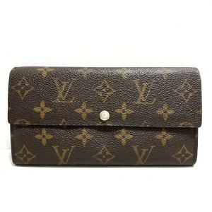 ルイヴィトン LOUIS VUITTON 長財布 モノグラム レディース ポルトフォイユサラ M61734 - モノグラム・キャンバス【中古】20240529