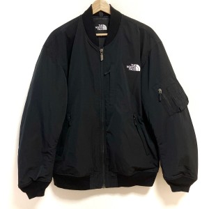 ノースフェイス THE NORTH FACE ブルゾン サイズL メンズ インサレーションボンバージャケット NY82334 黒 長袖/中綿/冬【中古】20240611