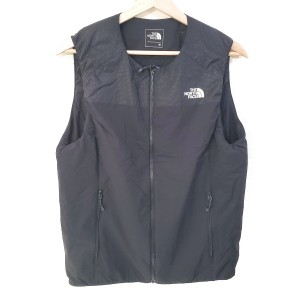 ノースフェイス THE NORTH FACE ベスト サイズM メンズ 美品 - 黒 中綿【中古】20240612