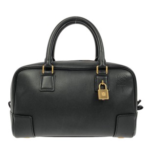 ロエベ LOEWE ハンドバッグ レディース アマソナ23 A039N07X01 黒 ナパカーフ【中古】20240608