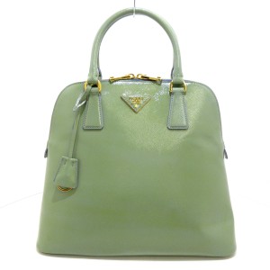 プラダ PRADA ハンドバッグ レディース - BL0908 アストラーレ(ライトブルー) サフィアーノヴェルニ(エナメルレザー)【中古】20240525