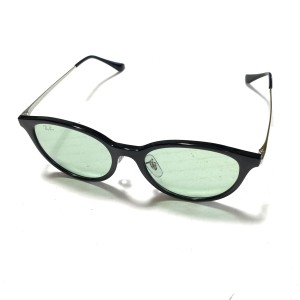 レイバン Ray-Ban サングラス レディース - RB4334D ライトブルー×黒 プラスチック×金属素材【中古】20240610