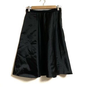 アクネ ストゥディオズ ACNE STUDIOS スカート サイズ32 XS レディース - 黒 ひざ丈【中古】20240606