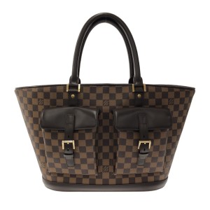 ルイヴィトン LOUIS VUITTON ショルダーバッグ ダミエ レディース マノスクGM N51120 エベヌ ダミエ･キャンバス【中古】20240614