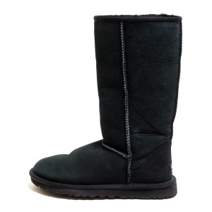 アグ UGG ブーツ JAPAN 23.0 レディース クラシックトール 5815 黒 ムートン【中古】20240615