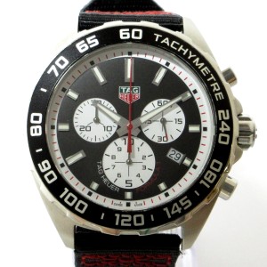 タグホイヤー TAG Heuer 腕時計 フォーミュラ1 CAZ101E.FC8228 メンズ SS/ナイロンベルト/クロノグラフ 黒【中古】20240529