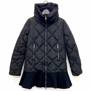 モンクレール MONCLER ダウンコート サイズ00 XS レディース VOUGLANS(ブーラン) 黒 長袖/キルティング/秋/冬【中古】20240609