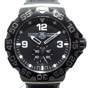 タグホイヤー TAG Heuer 腕時計 フォーミュラ1 グランドデイト WAH1010.FT6026 メンズ SS/ラバーベルト 黒【中古】20240519