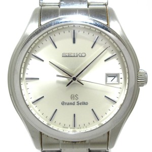 グランドセイコー GrandSeiko 腕時計 SS 9F62-0A10/SBGX005 メンズ シルバー【中古】20240519