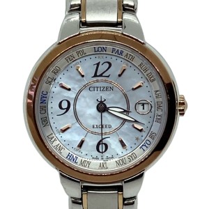 シチズン CITIZEN 腕時計 EXCEED(エクシード) H240-T021069 レディース シルバー【中古】20240612