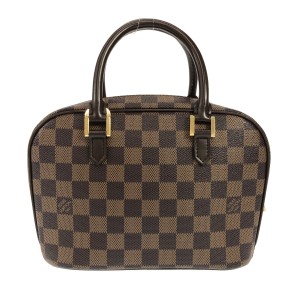 ルイヴィトン LOUIS VUITTON ハンドバッグ ダミエ レディース 美品 サリア・ミニ N51286 エベヌ ダミエキャンバス【中古】20240522