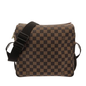 ルイヴィトン LOUIS VUITTON ショルダーバッグ ダミエ レディース ナヴィグリオ N45255 エベヌ ダミエ･キャンバス【中古】20240522