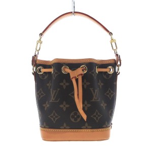 ルイヴィトン LOUIS VUITTON ハンドバッグ モノグラム レディース 美品 ナノノエ M81266 - モノグラム・キャンバス【中古】20240526