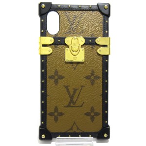 ルイヴィトン LOUIS VUITTON 携帯電話ケース モノグラムリバース レディース アイトランクライトIPHONEX&XS M67893【中古】20240527