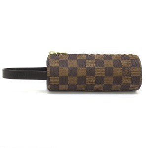 ルイヴィトン LOUIS VUITTON 小物入れ ダミエ レディース RA0978 エベヌ ゴルフボールケース/LV GOLFCUP 1998 JAPAN【中古】20240609