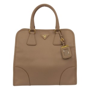 プラダ PRADA ハンドバッグ レディース - BN2254 ベージュ 革タグ サフィアーノリュクス(レザー) 【中古】20240607