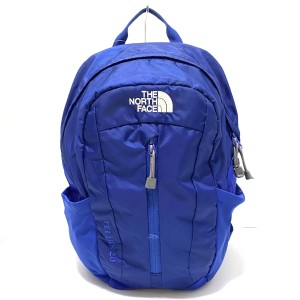 ノースフェイス THE NORTH FACE リュックサック レディース - ブルー ナイロン【中古】20240514