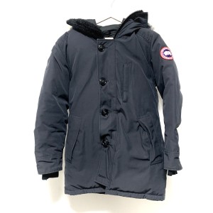 カナダグース CANADA GOOSE ダウンジャケット サイズXS メンズ 3438JM ネイビー 長袖/コヨーテ/冬【中古】20240501