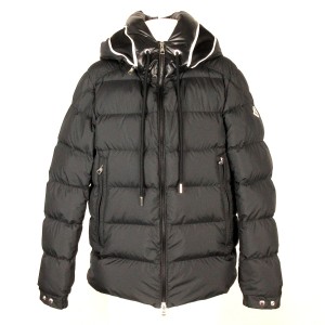 モンクレール MONCLER ダウンジャケット サイズ2 M メンズ CARDERE(カルデール) 黒 長袖/冬物【中古】20240401