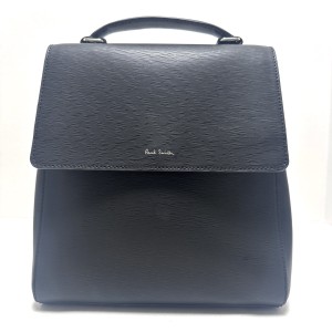 ポールスミス PaulSmith リュックサック レディース 黒 レザー【中古】20240329