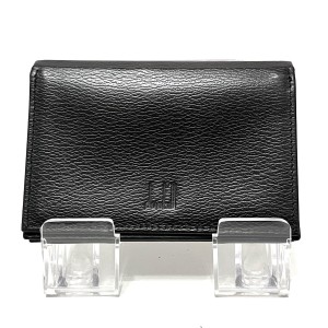 ダンヒル dunhill/ALFREDDUNHILL 名刺入れ レディース 黒 レザー【中古】20240424