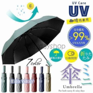 2023夏新登場 日傘 晴雨兼用 折りたたみ 10本骨 完全遮光 自動開閉 遮蔽率＞99.9％ 遮熱uvカット 防水