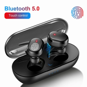 ワイヤレスイヤホン bluetooth イヤホン ワイヤレス ブルートゥース 両耳 カナル型 タッチ操作 左右分離型 自動ペア