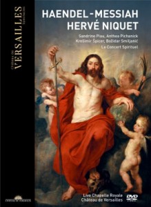 【DVD】 Handel ヘンデル / 『メサイア』全曲　エルヴェ・ニケ＆ル・コンセール・スピリチュエル、サンドリーヌ・ピオー、他（