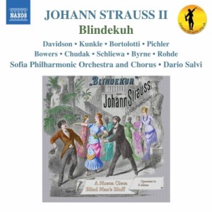 【CD輸入】 Strauss J2 シュトラウス2世 （ヨハン） / 喜歌劇『鬼ごっこ』全曲　ダリオ・サルヴィ＆ソフィア・フィル、ロバー